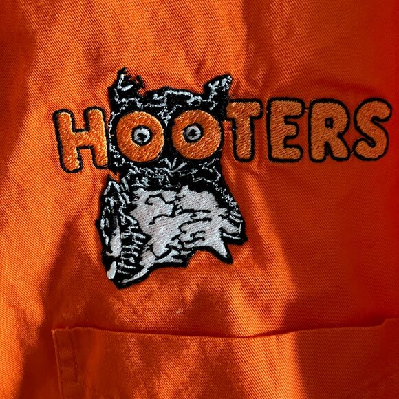 Port Authority Hooters Orange Short Sleeve Button-Up Shirt Men’s Size 3XL. - Picture 9 of 14